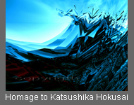 Homage to Katsushika Hokusai von Fractal Fineart