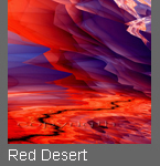 Red Desert von Fractal Fineart